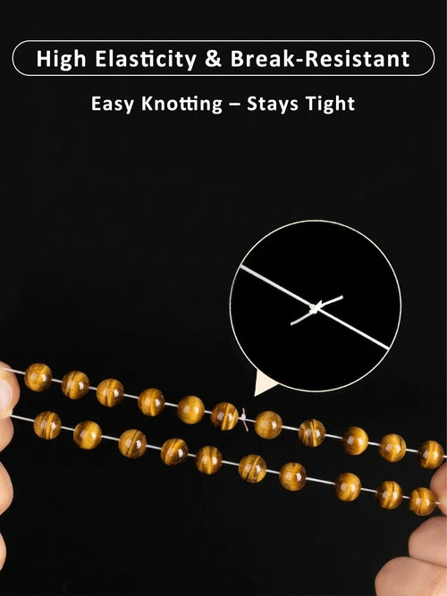 0.6mm x 80m Clear Elastic Cord