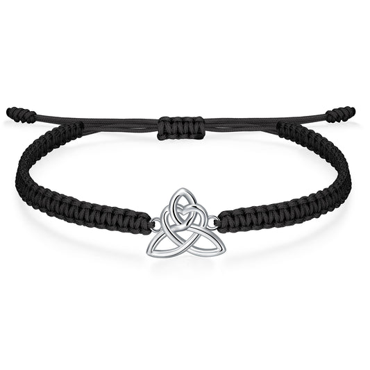 Celtic Knot Bracelet, Black