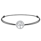 Tree of Life Anklet for Women Girls Sterling Silver Summer Beach Rope Anklets Love Friendship Gift Handmade 37cm Adjustable