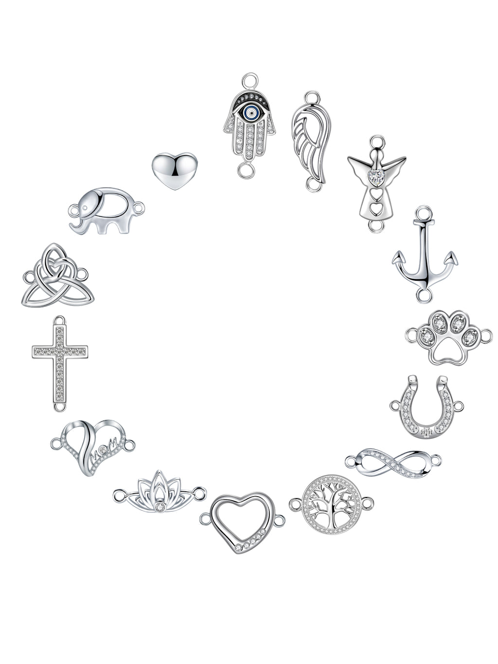 Bracelet Connector Charms – 15 Styles