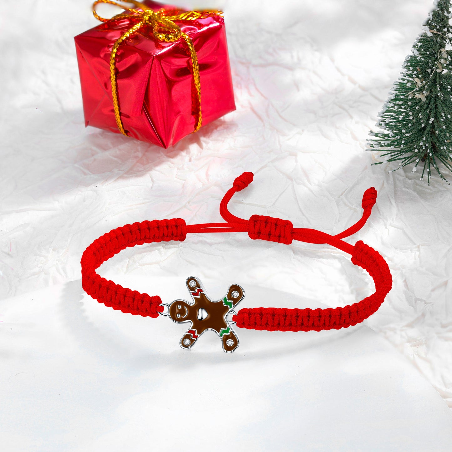 Biscuits Bracelet, Red