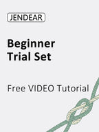 [Beginner-Friendly] DIY Macrame Bracelet Making Kit - Makes Approx. 20 Bracelets | 5 HD Video Tutorials | Perfect Handmade Gift for Couples & Besties