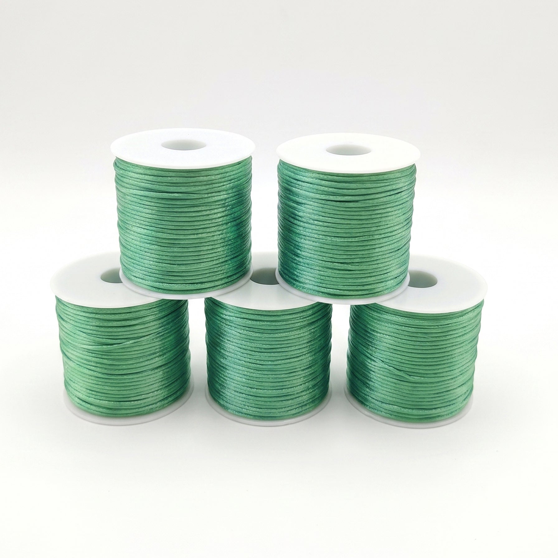 1.5mmx70m Satin Nylon Cord String | 1, 5 & 8 Rolls Available