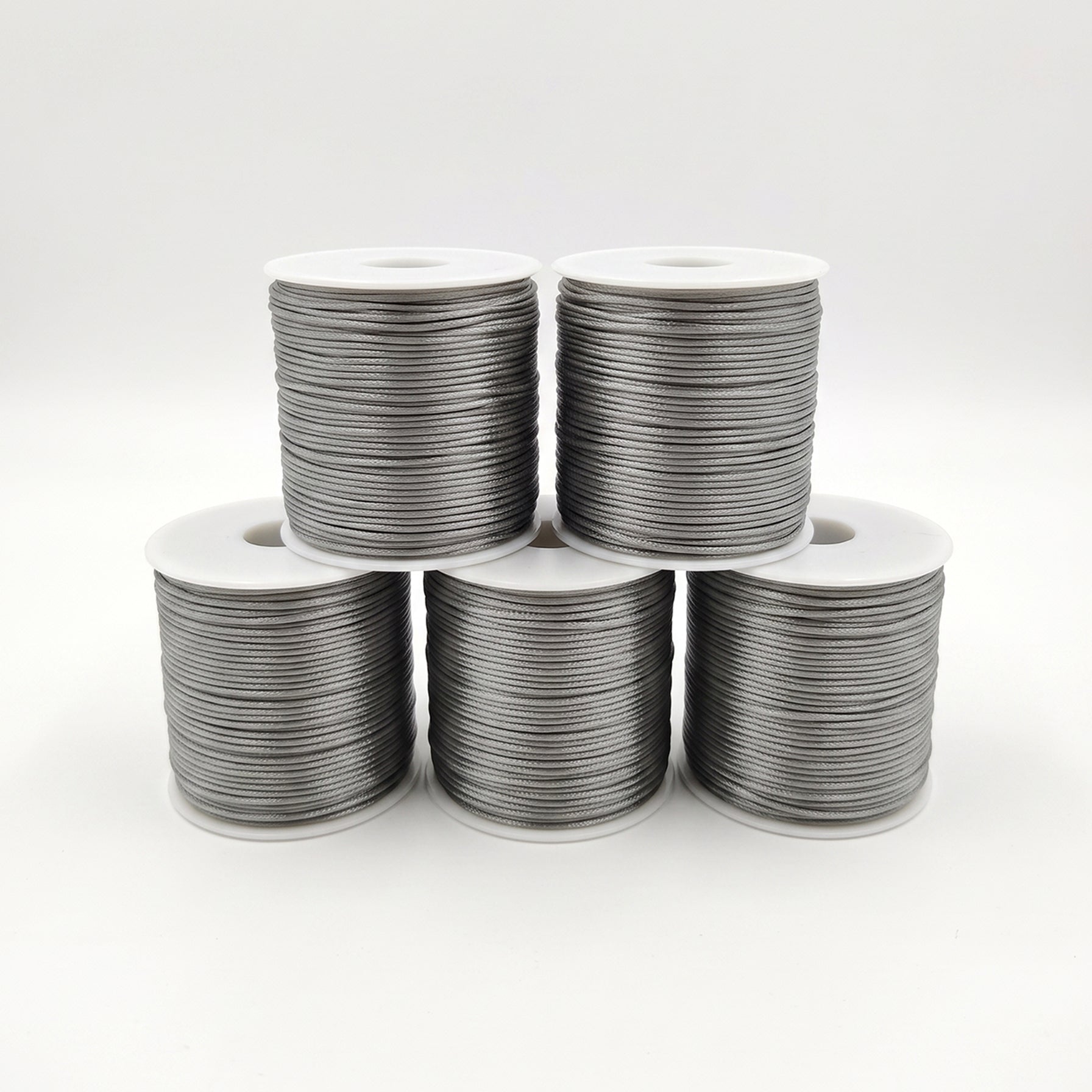1.5mmx70m Satin Nylon Cord String | 1, 5 & 8 Rolls Available
