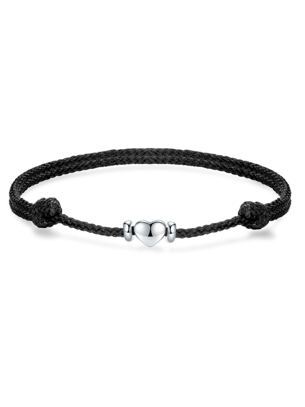 Heart Anklets for Women Girls Sterling Silver, Personalised Handmade Anklets Bracelet 32cm Adjustable Love Friendship Gift