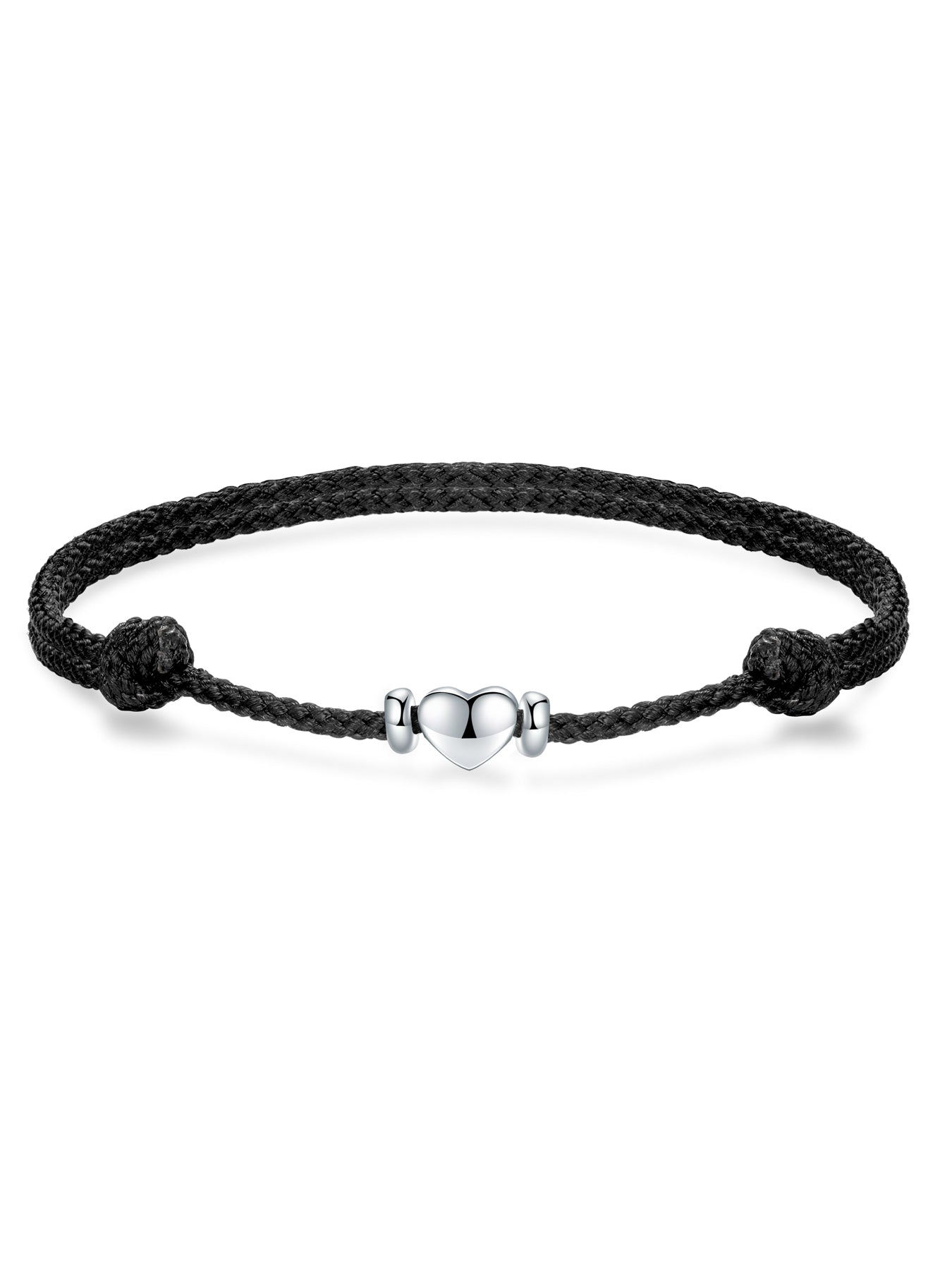 Heart Anklets for Women Girls Sterling Silver, Personalised Handmade Anklets Bracelet 32cm Adjustable Love Friendship Gift