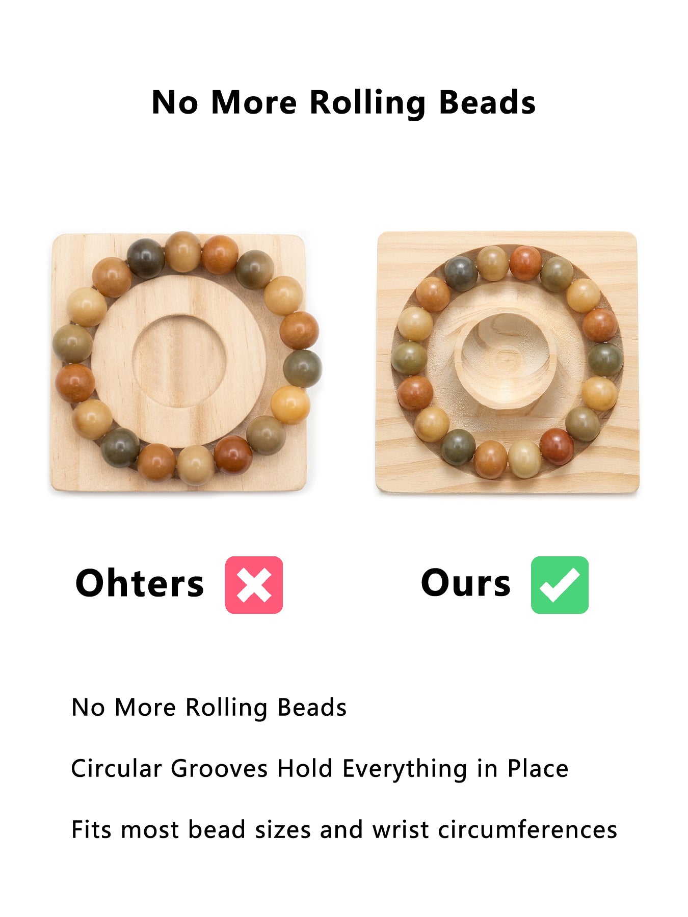 Bamboo Bead Board for Jewelry Making