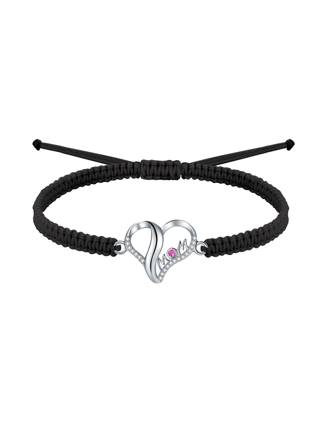Handmade Heart Bracelet for Mom