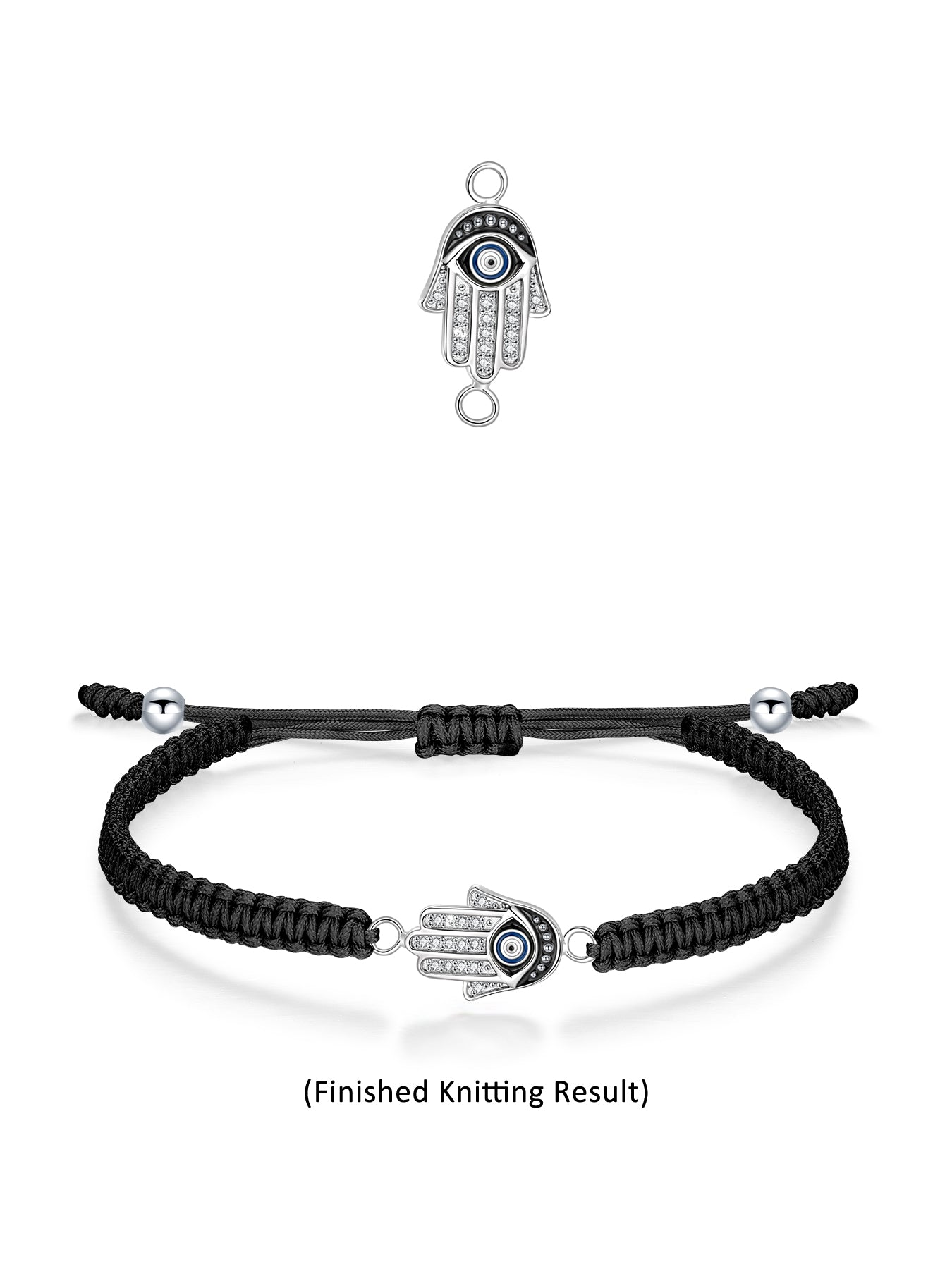 DIY Macrame Bracelet Kit — Pick Your Own Charm | Handmade Gift You Make Yourself