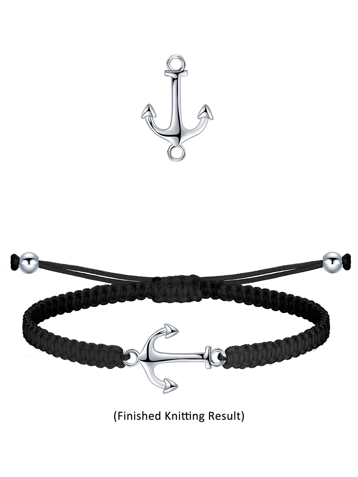 DIY Macrame Bracelet Kit — Pick Your Own Charm | Handmade Gift You Make Yourself
