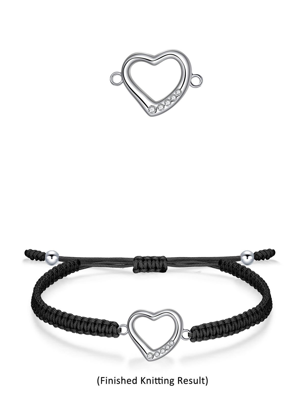 DIY Macrame Bracelet Kit — Pick Your Own Charm | Handmade Gift You Make Yourself