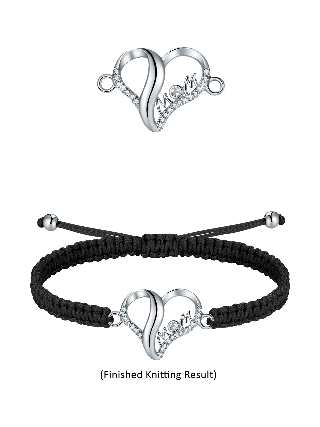 DIY Macrame Bracelet Kit — Pick Your Own Charm | Handmade Gift You Make Yourself
