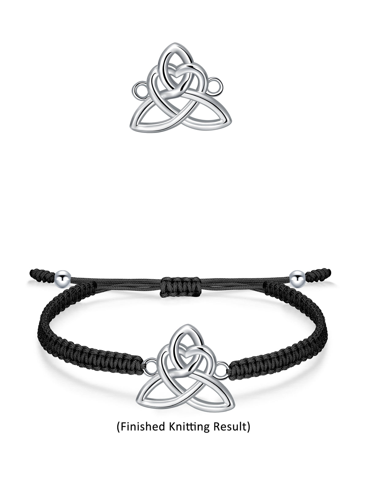 DIY Macrame Bracelet Kit — Pick Your Own Charm | Handmade Gift You Make Yourself